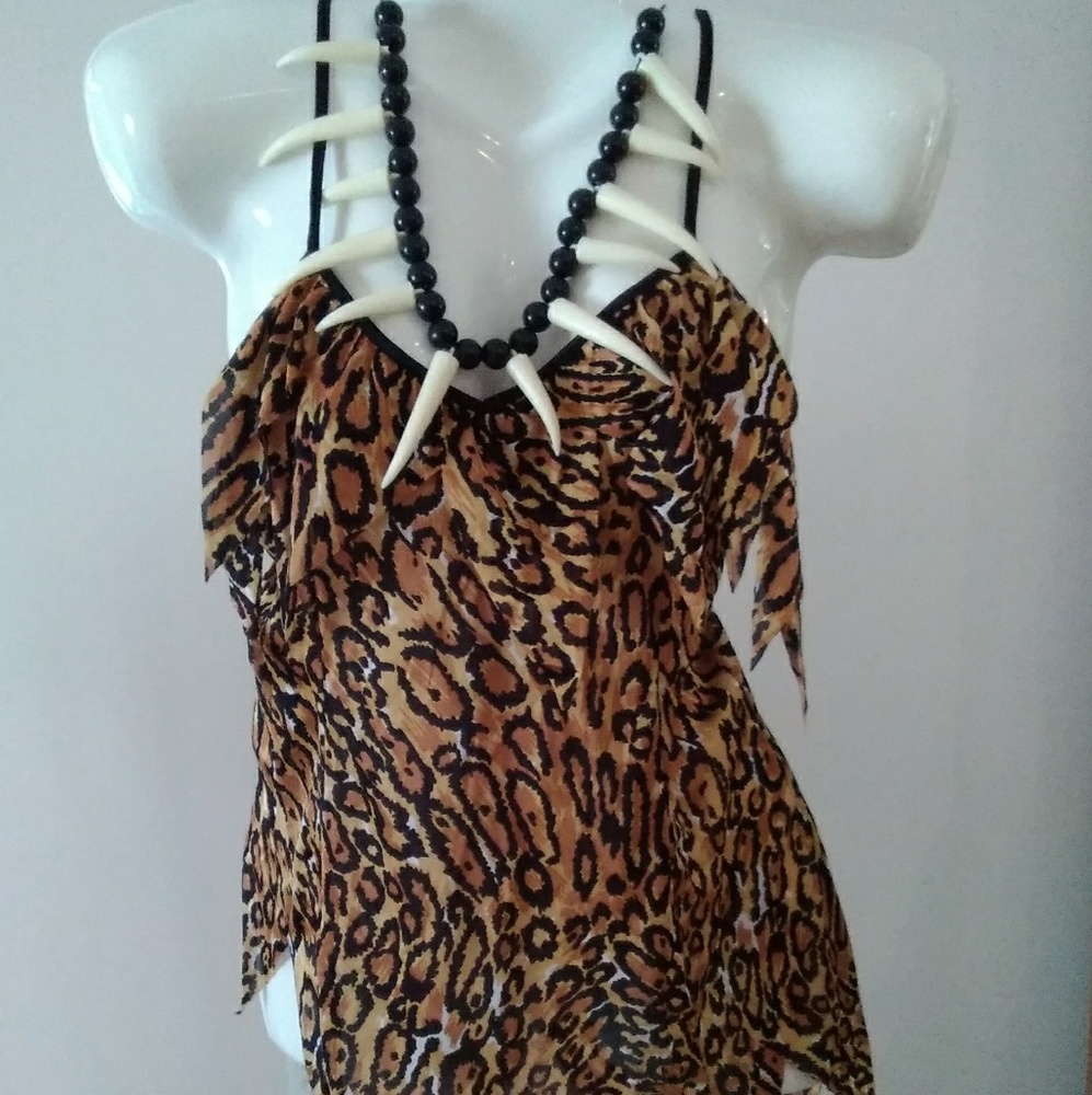Fantasy Jungle Girl costume  NWOT